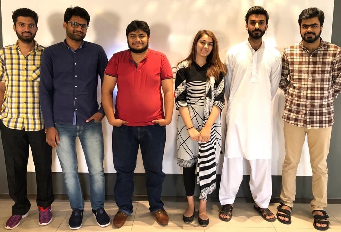 Complete Spacesly team group photo